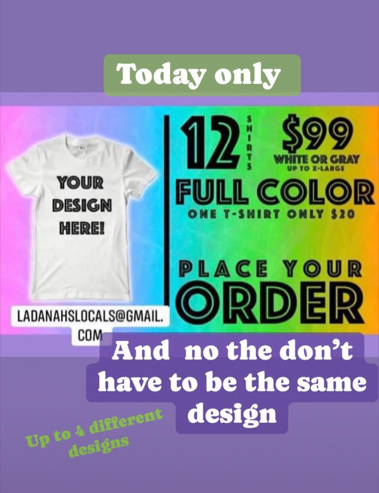 12/$99 One Day Special