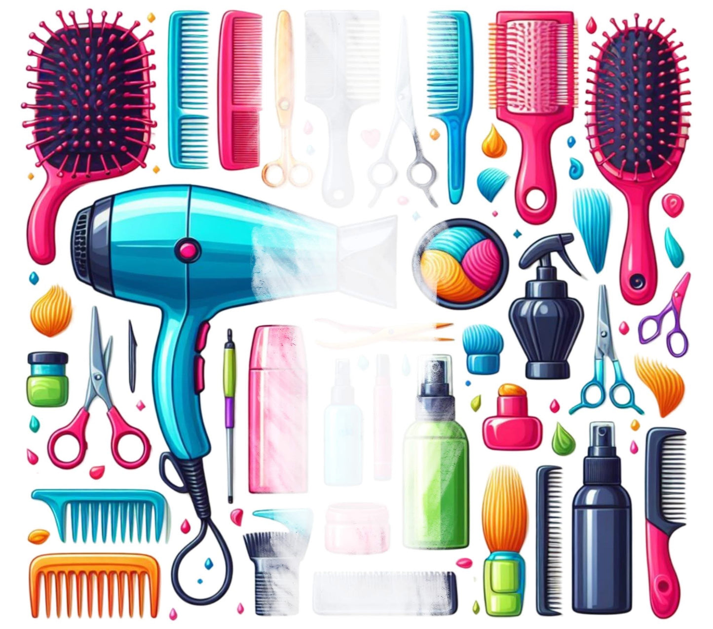 Hair Styles Water Bottles