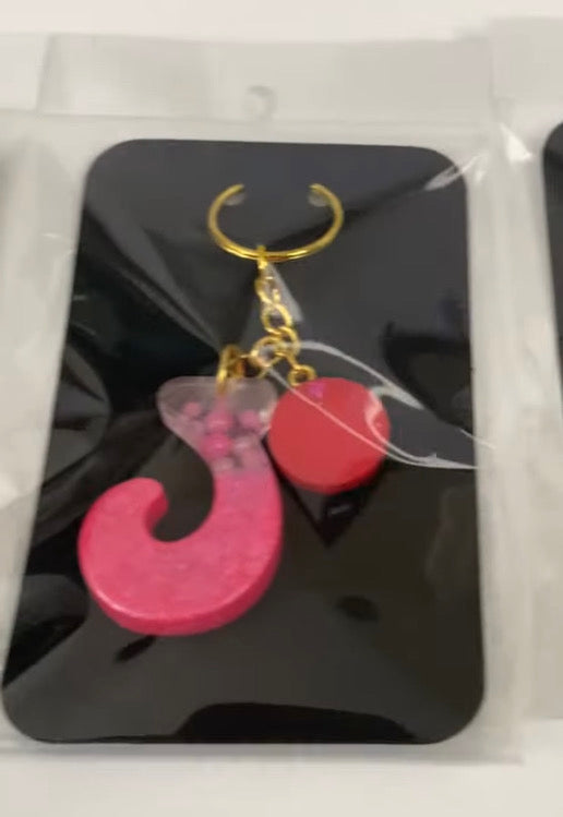 Initial Keychain Giveaway