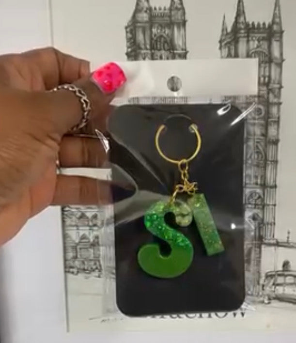 Initial Keychain Giveaway