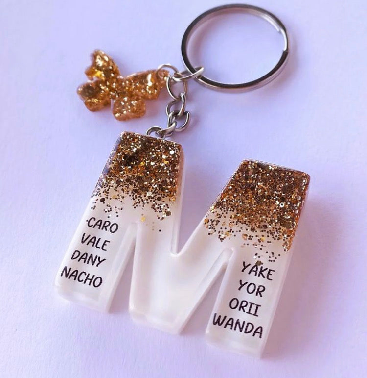Initial Keychain Giveaway