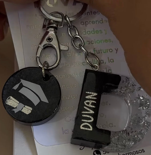Initial Keychain Giveaway