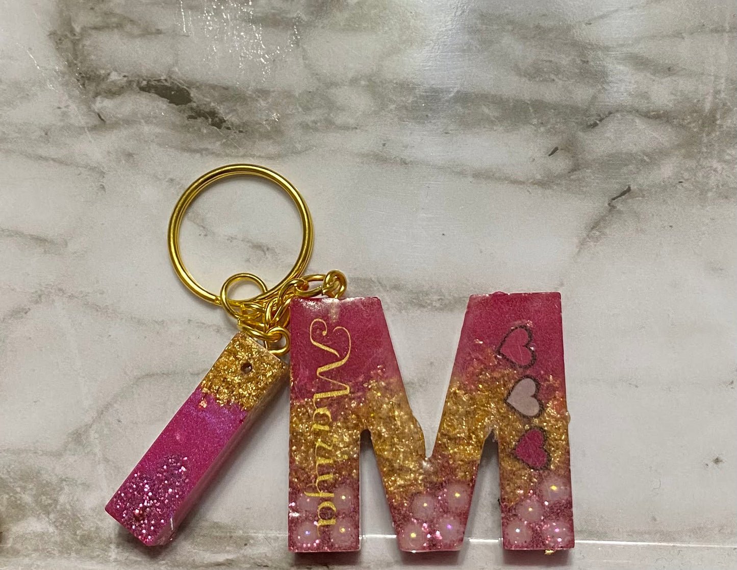 Initial Keychain Giveaway