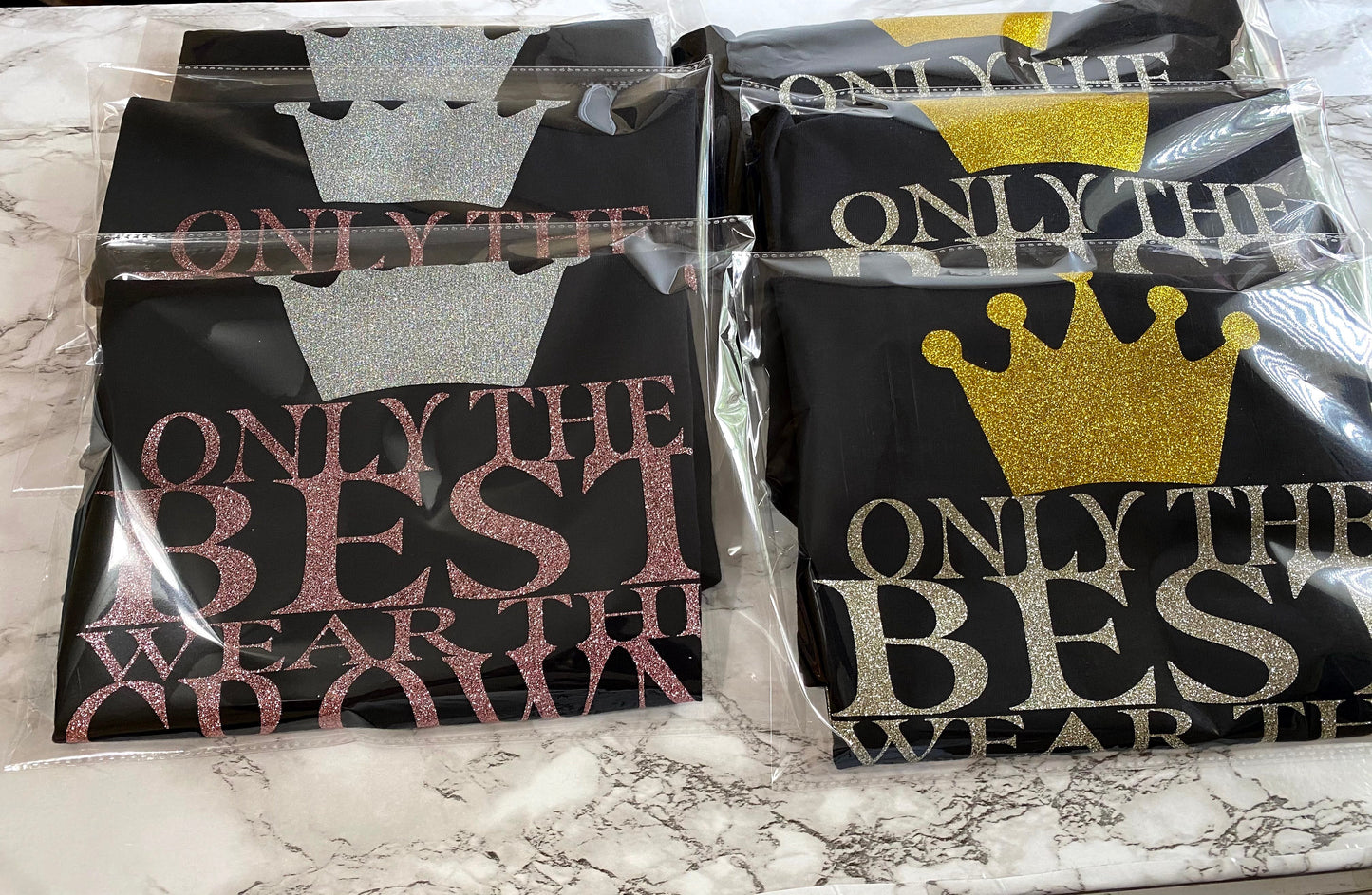 Glitter Design T-shirts