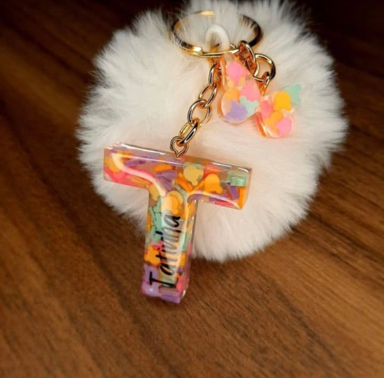 Initial Keychain Giveaway