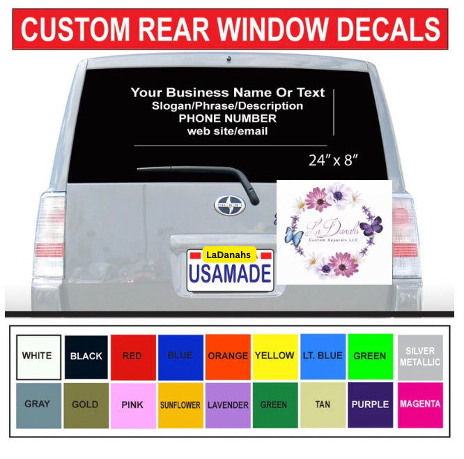 Custom Car Decals