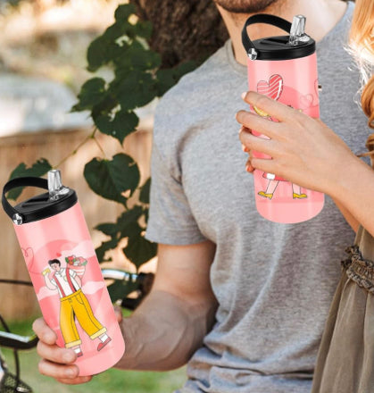 Water Bottle w/Handle