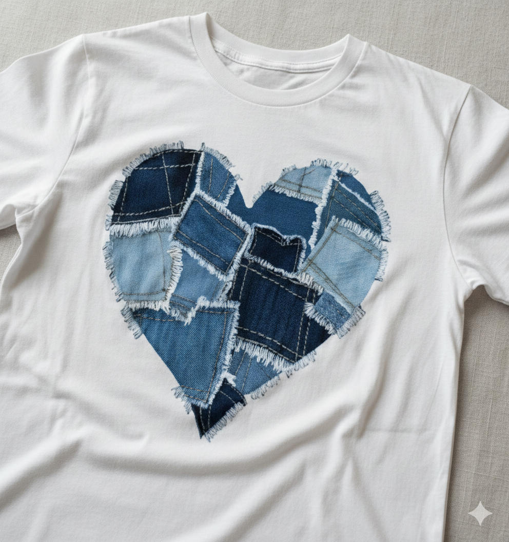 Denim Heart